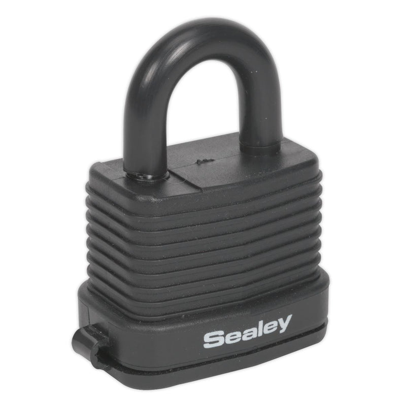 Sealey PL301CW Steel Body Weatherproof Combination Padlock 42mm