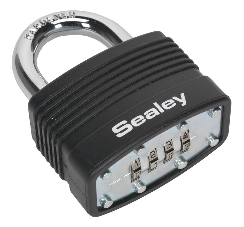 Sealey PL302C Steel Body Combination Padlock 46mm