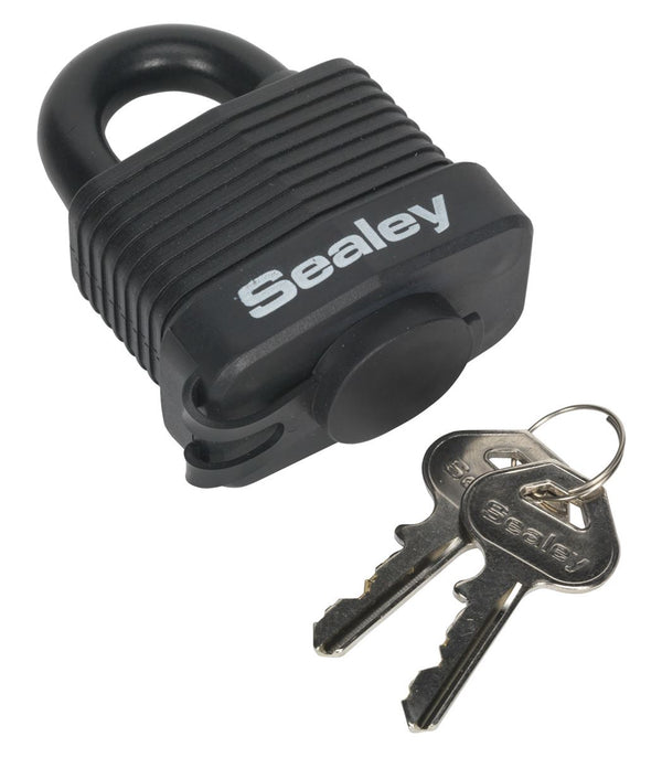 Sealey PL302W Steel Body Weatherproof Padlock 54mm