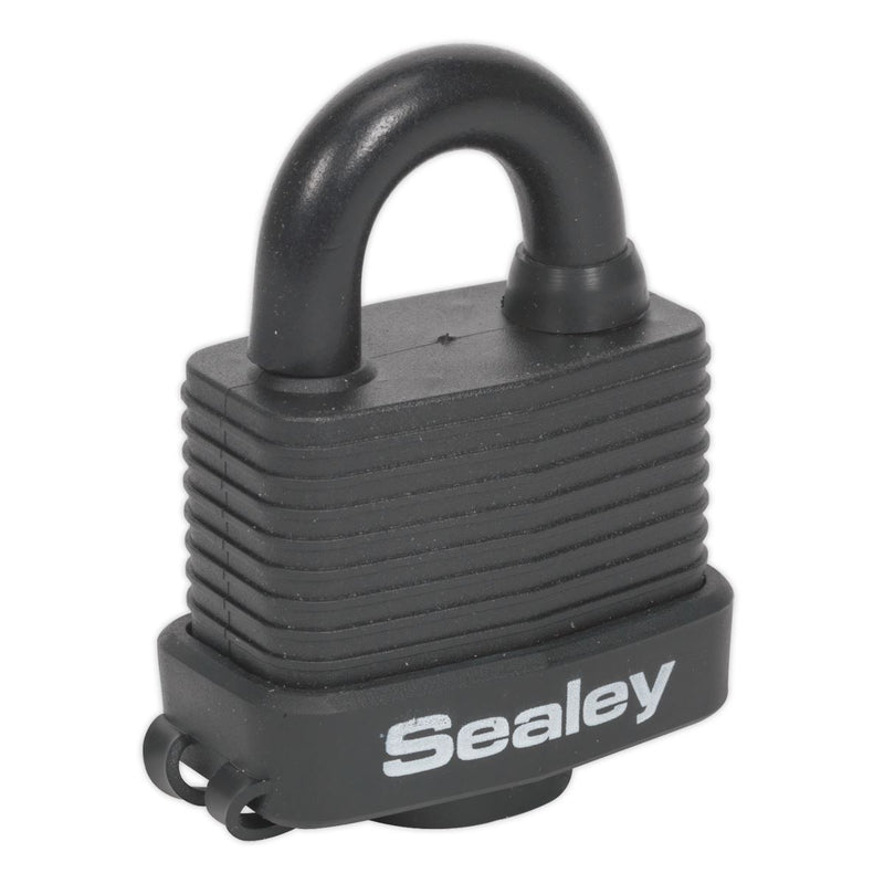 Sealey PL302W Steel Body Weatherproof Padlock 54mm