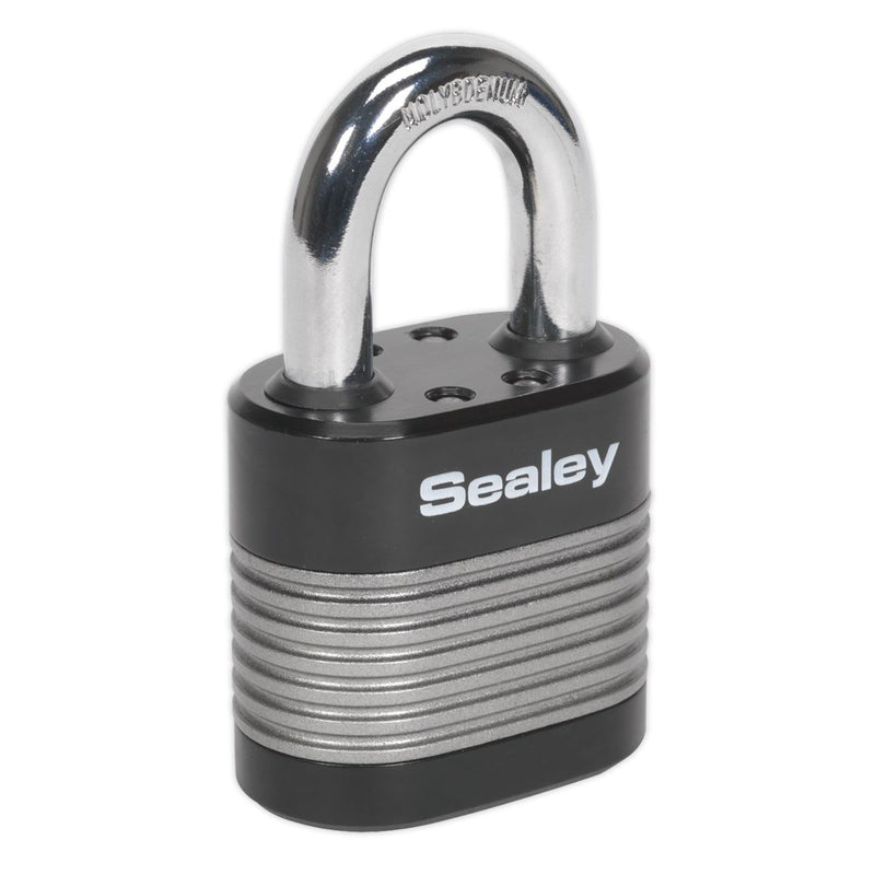 Sealey PL402 Zinc Coated Steel Body Padlock 50mm