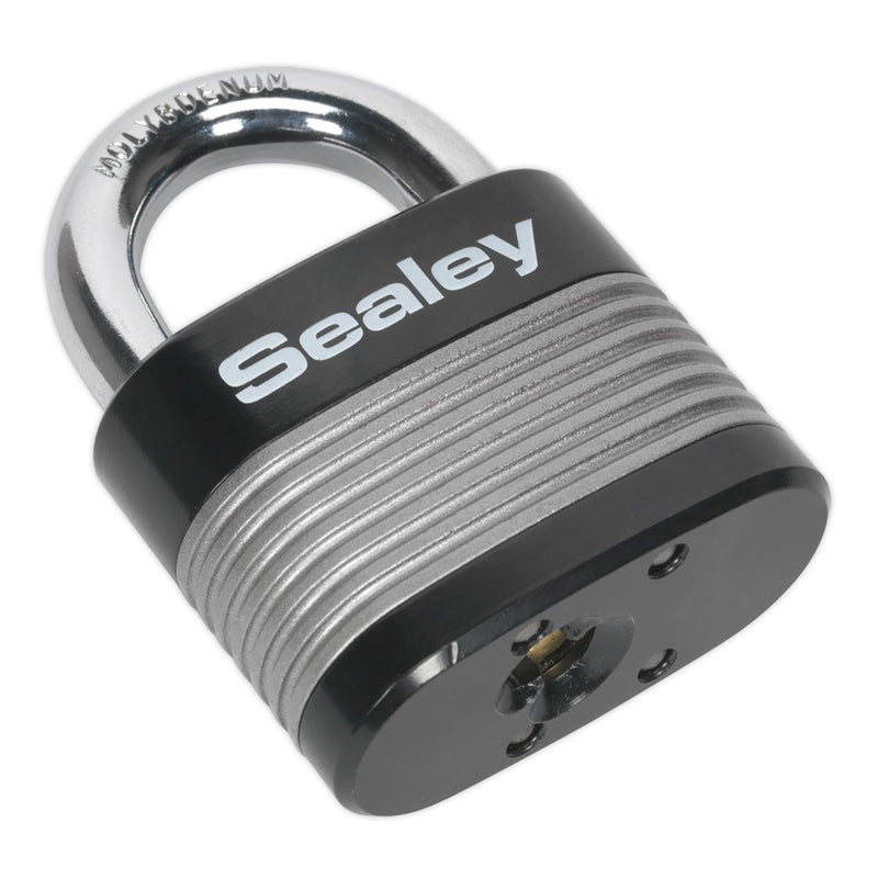 Sealey Zinc Coated Steel Body Padlock 63mm PL403