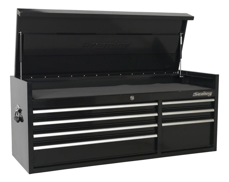 Sealey PTB141007 Topchest 7 Drawer 1410mm Heavy-Duty Black