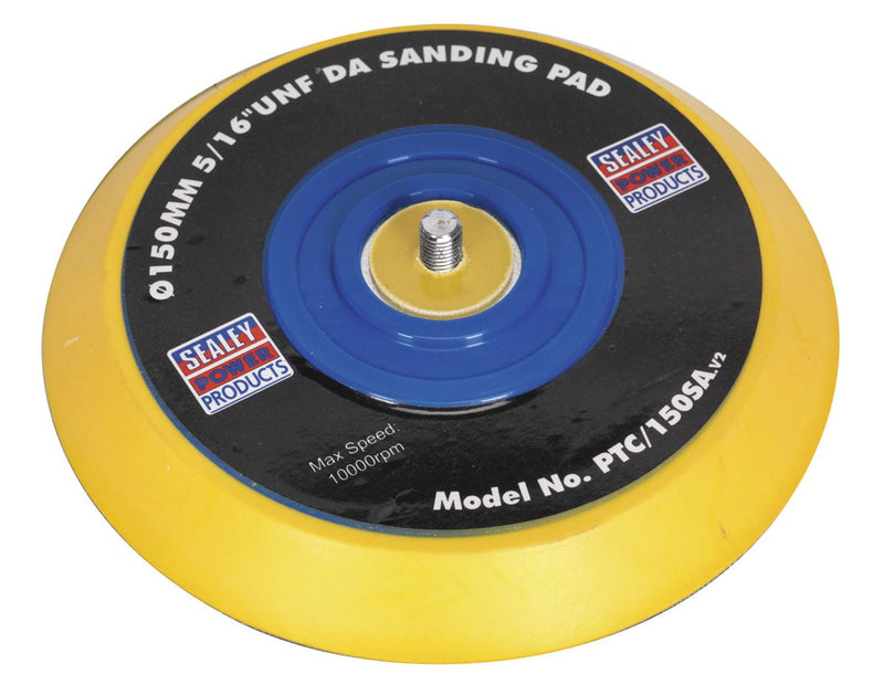 Sealey 145mm�DA Backing Pad for Stick-On Discs 5/16"UNF PTC/150SA