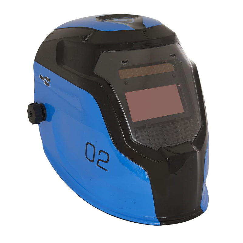 Sealey Auto Darkening Welding Helmet Shade 9-13 - Blue PWH2