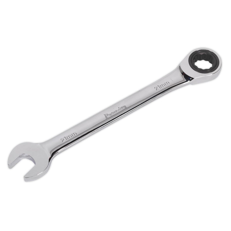 Sealey Premier Combination Ratchet Spanner 21mm RCW21