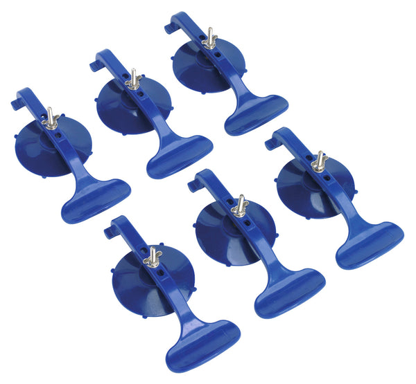 Sealey Suction Clamp Set 6pc RE006