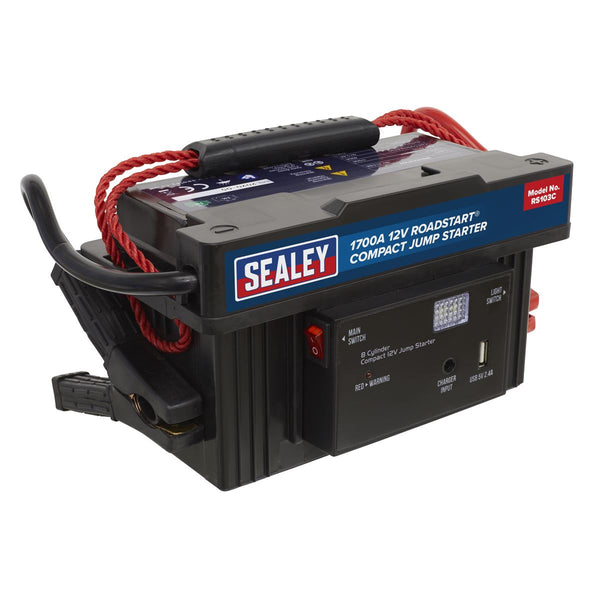 Sealey RoadStart&reg; Compact Jump Starter 12V 1900A RS103C