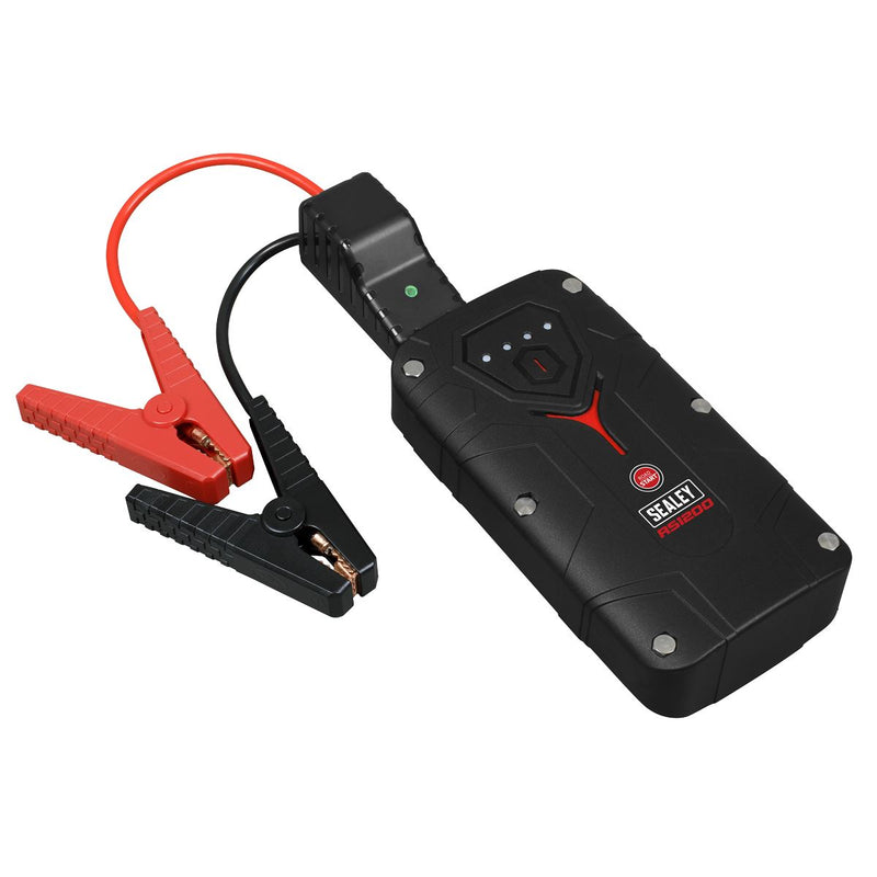 Sealey RoadStart&reg; 12V Lithium-ion Jump Starter Power Pack 1200A RS1200