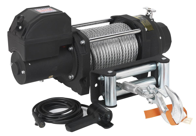 Sealey RW6815 Recovery Winch 6815kg Line Pull 12V Industrial