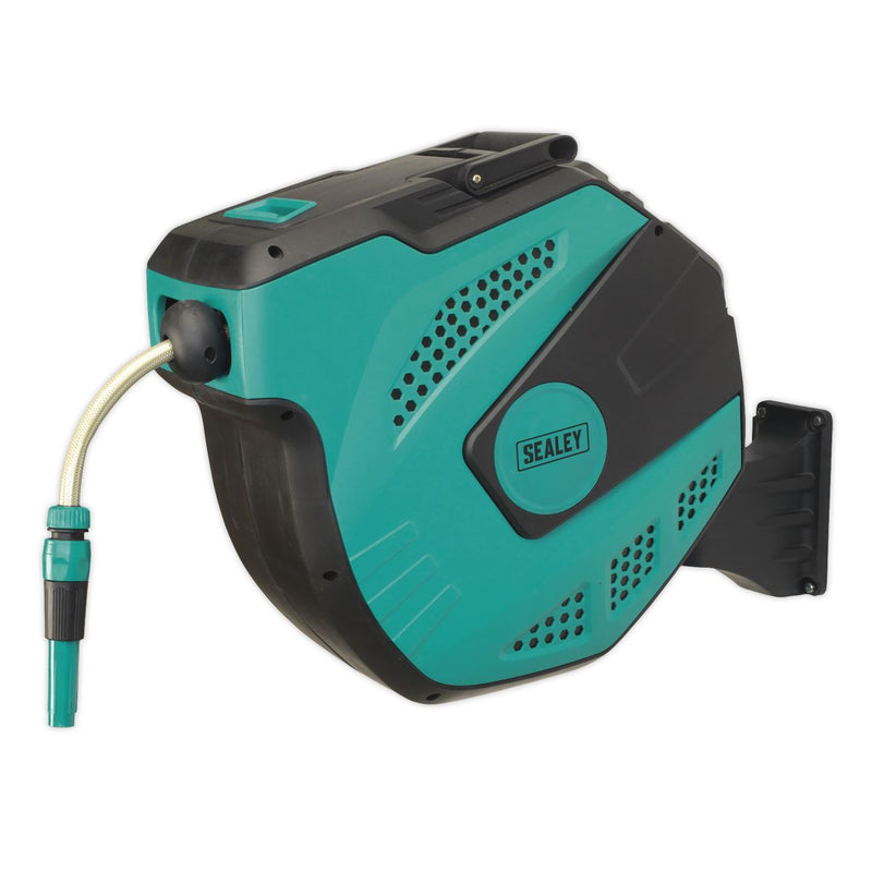 Sealey Auto-Rewind Control Garden Hose Reel 20m RWH20