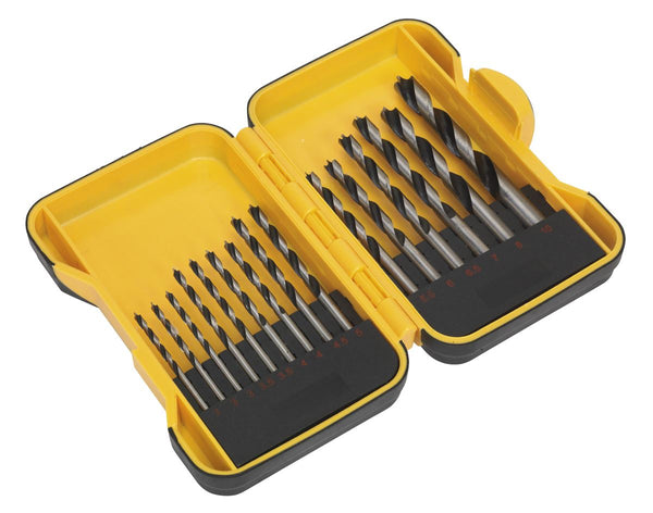 Sealey S01088 Drill Bit Set 15pc - Wood