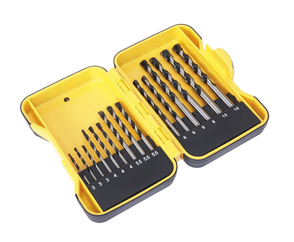 Sealey S01089 Drill Bit Set 15pc - Masonry