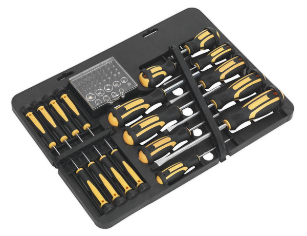 Sealey Screwdriver Bit Set 60pc S01110