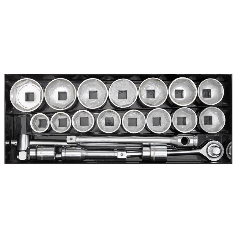 Sealey Siegen Socket Set 1"Sq Drive 21pc S0768