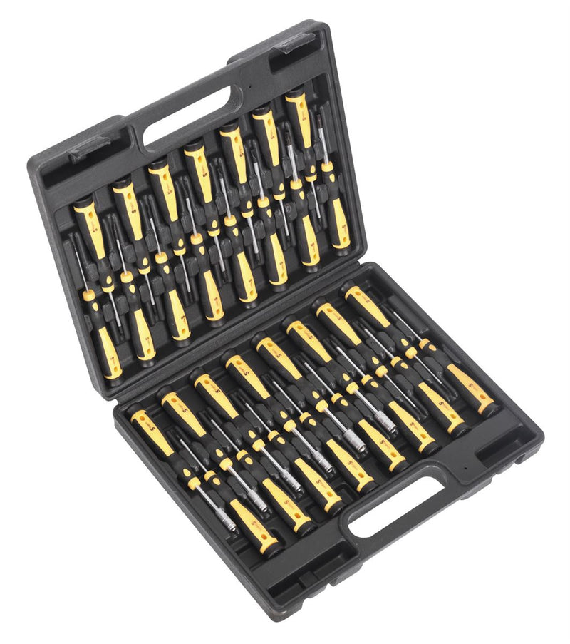 Sealey Precision Screwdriver Set 31pc S0899