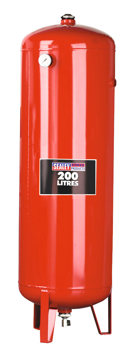Sealey 200L Vertical Tank Air Compressor SA200T