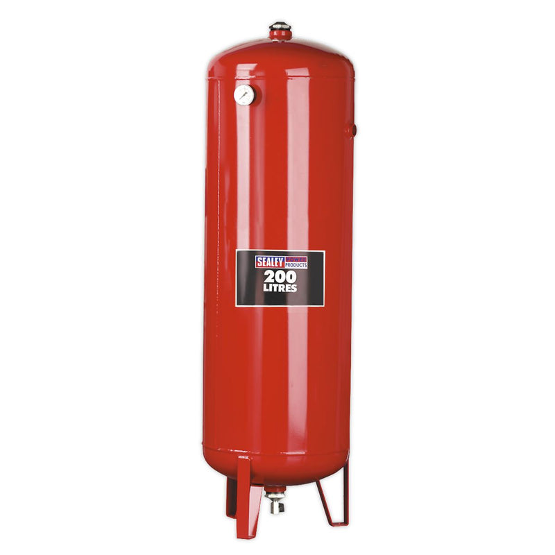 Sealey 200L Vertical Tank Air Compressor SA200T