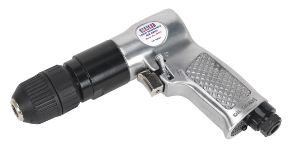 Sealey Reversible Air Drill 10mm with Keyless Chuck SA241