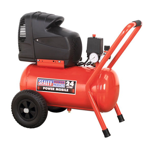 Sealey SA2420 Compressor 24ltr Direct Drive 2hp