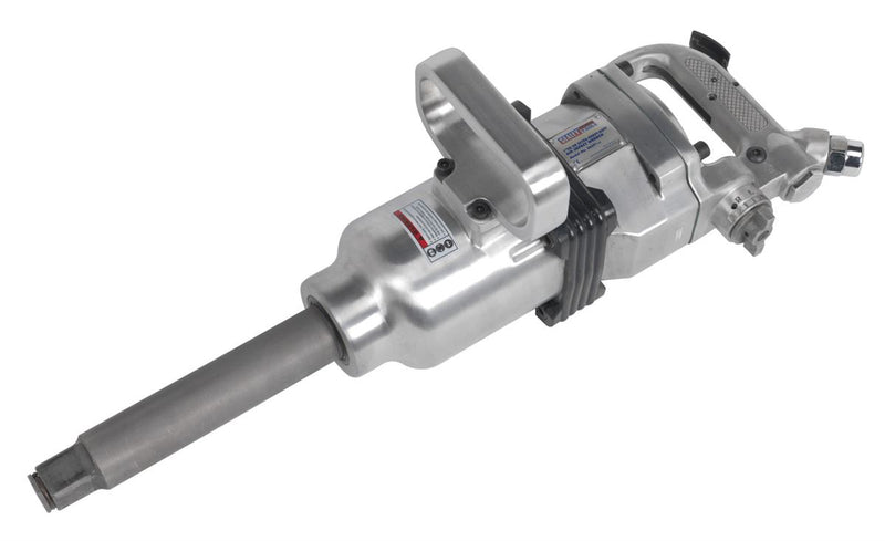 Sealey SA291 Air Impact Wrench 1"Sq Drive Straight Long Anvil