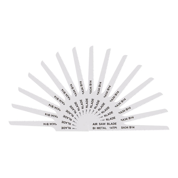 Sealey 94.5mm HSS Air Saw Blade 14tpi - Pack of 15 SA34/B1415