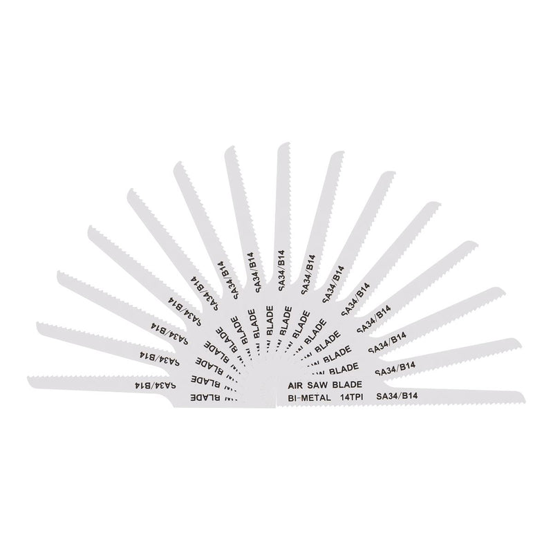 Sealey 94.5mm HSS Air Saw Blade 14tpi - Pack of 15 SA34/B1415