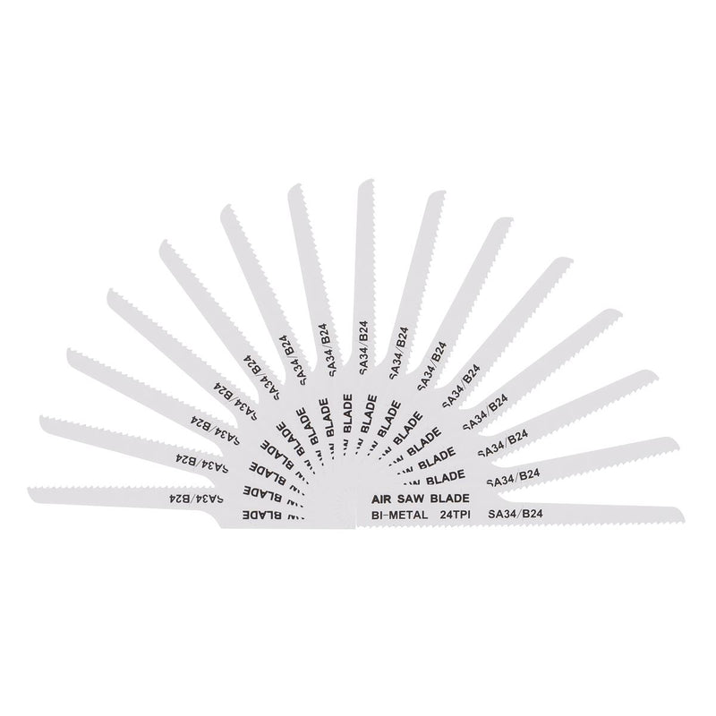 Sealey 94.5mm HSS Air Saw Blade 24tpi - Pack of 15 SA34/B2415