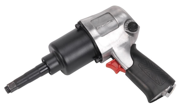 Sealey SA602L Air Impact Wrench 1/2"Sq Drive Twin Hammer - Long Anvil