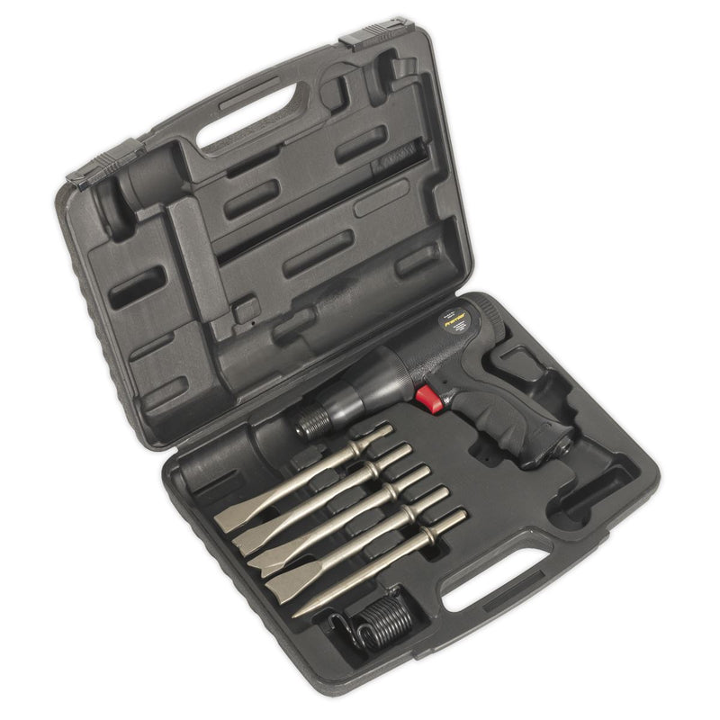 Sealey Premier Long Stroke Composite Air Hammer Kit SA614