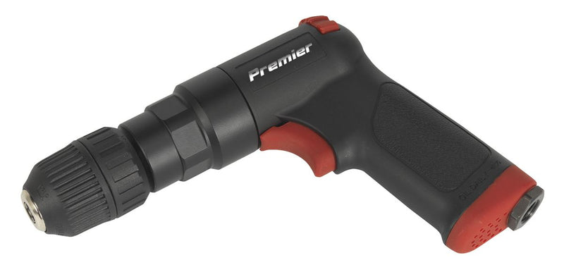 Sealey Premier Composite Reversible Air Pistol Drill 10mm with Keyless Chuck SA620