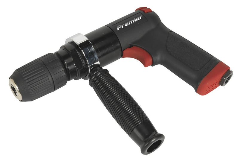 Sealey Premier Composite Reversible Air Drill 13mm with Keyless Chuck SA621