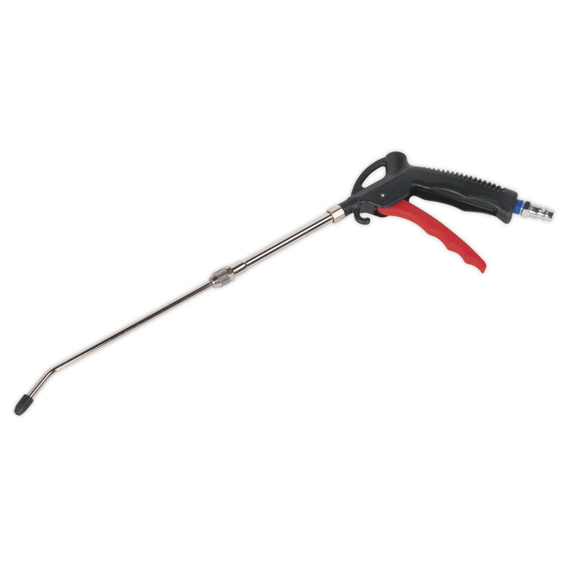 Sealey SA9243 Air Blow Gun Telescopic 215-305mm with Quick Release Connector