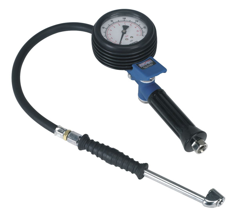 Sealey Jumbo Tyre Inflator with Push-On Connector SA9313