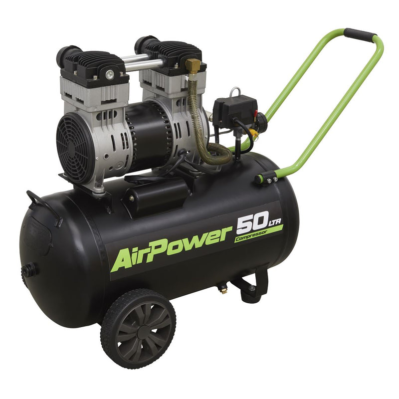 Sealey 50L Low Noise Direct Drive Air Compressor 1.6hp SAC5016S