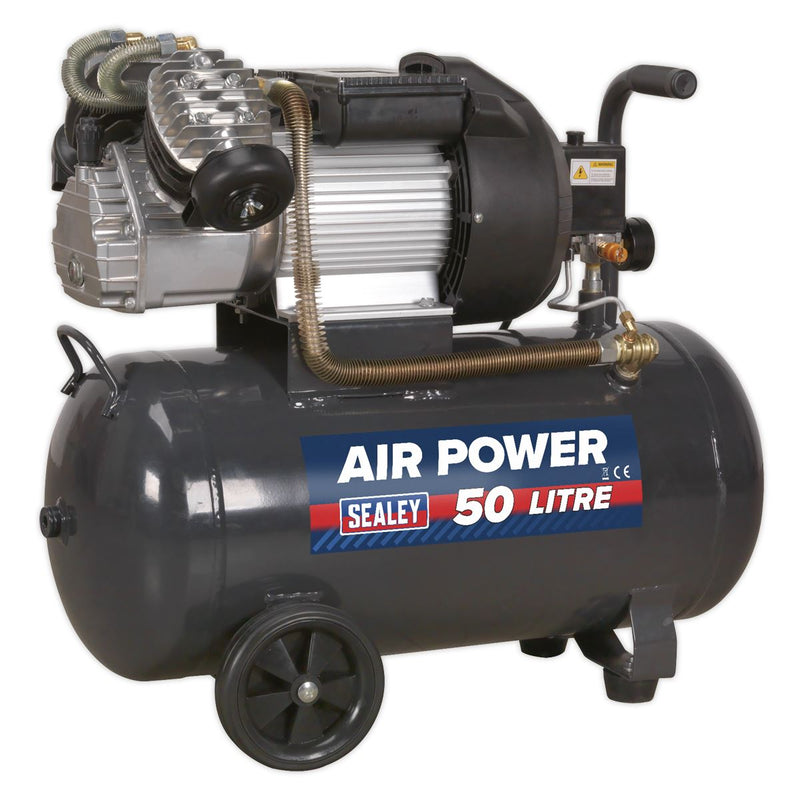 Sealey 50L V-Twin Direct Drive Air Compressor 3hp SAC5030VE