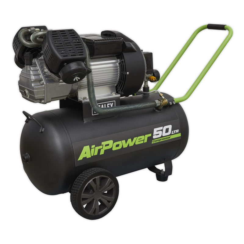 Sealey 50L V-Twin Direct Drive Air Compressor 3hp SAC5030VE