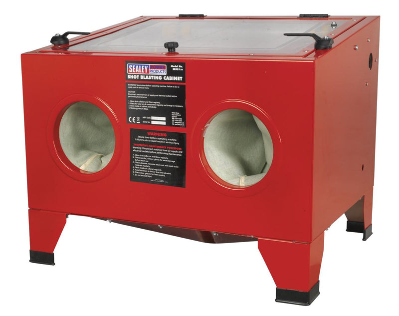 Sealey Shot Blasting Cabinet with Gun 640 x 490 x 490mm SB951