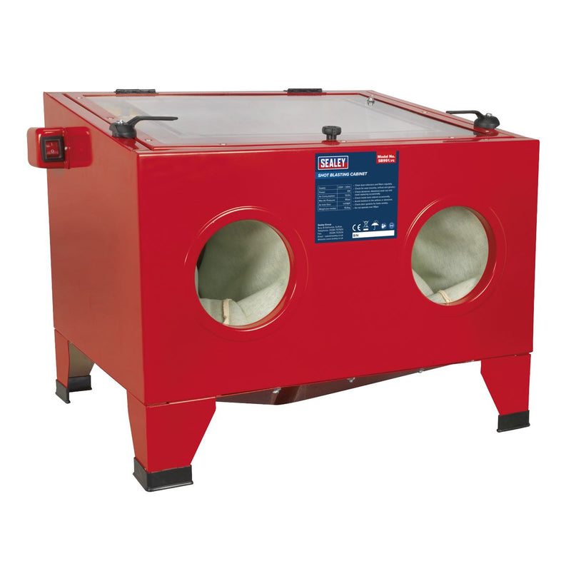 Sealey Shot Blasting Cabinet with Gun 640 x 490 x 490mm SB951