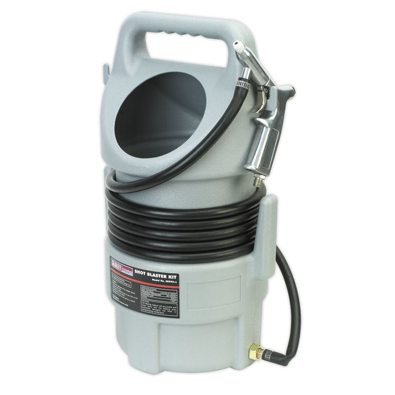 Sealey Portable Shot Blasting Kit 22kg Capacity SB993