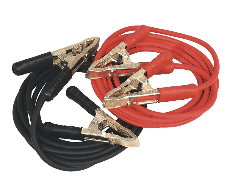 Sealey Booster Cables Extra-Heavy-Duty Clamps 25mm� x 5m Copper 650A SBC/25/5/EHD