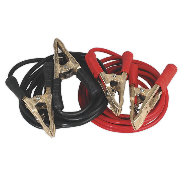 Sealey Booster Cables Extra-Heavy-Duty Clamps 35mm� x 5m Copper 750A SBC/35/5/EHD