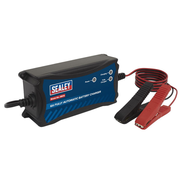 Sealey Battery Maintainer Charger 12V 6A Fully Automatic SBC6 IN STOCK