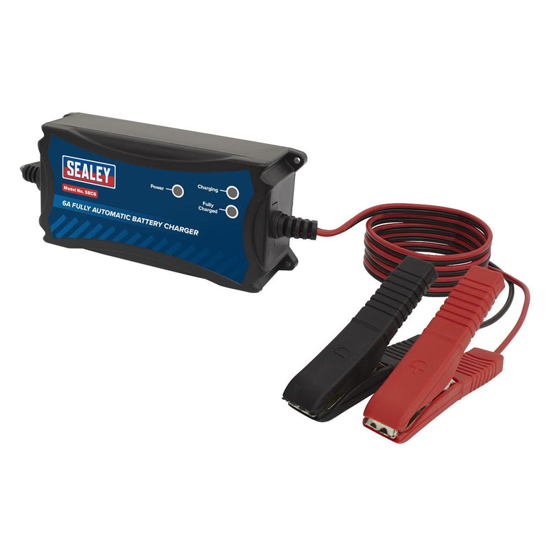 Sealey Battery Maintainer Charger 12V 6A Fully Automatic SBC6 IN STOCK