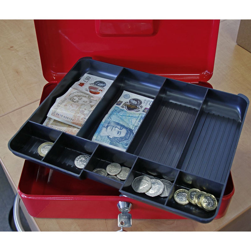 Sealey Key Lock Cash Box 300 x 240 x 90mm SCB4