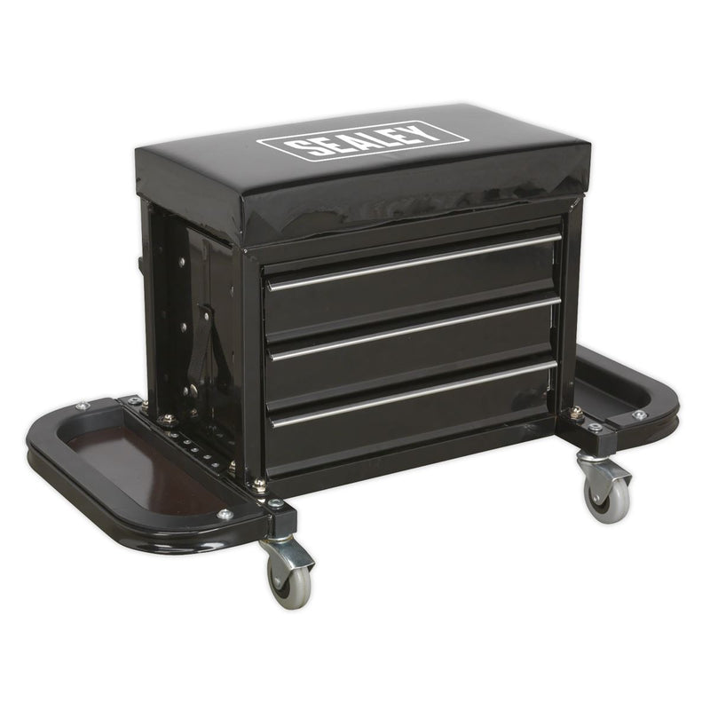 Sealey SCR18 Mechanic's Utility Seat & Toolbox