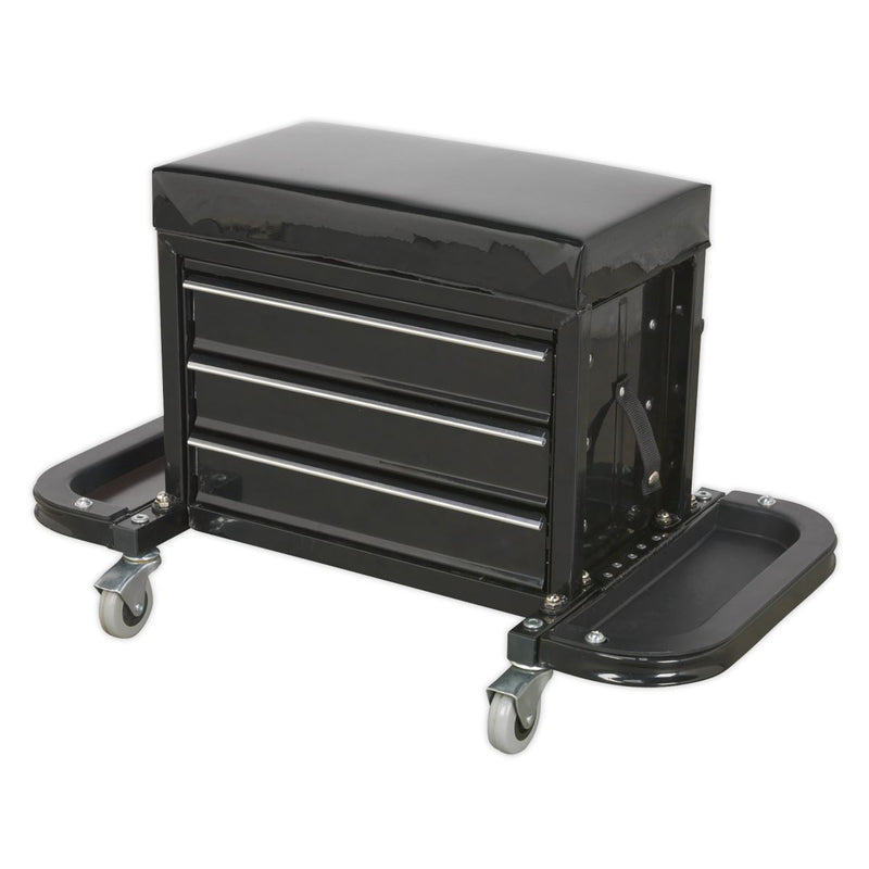 Sealey SCR18 Mechanic's Utility Seat & Toolbox