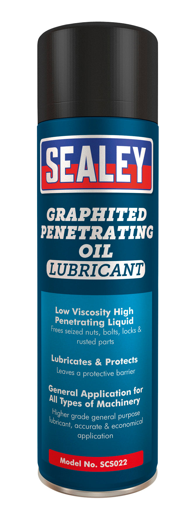 Sealey Graphited Penetrating Oil Lubricant 500ml Pack of 6 SCS022