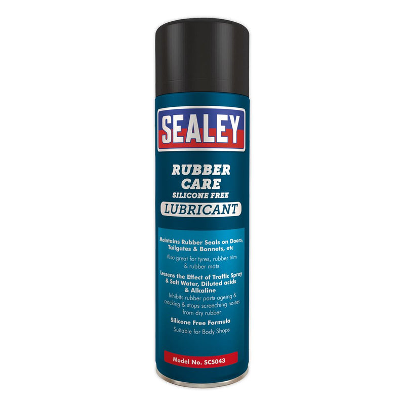 Sealey Rubber Care Silicone-Free Lubricant 500ml SCS043S