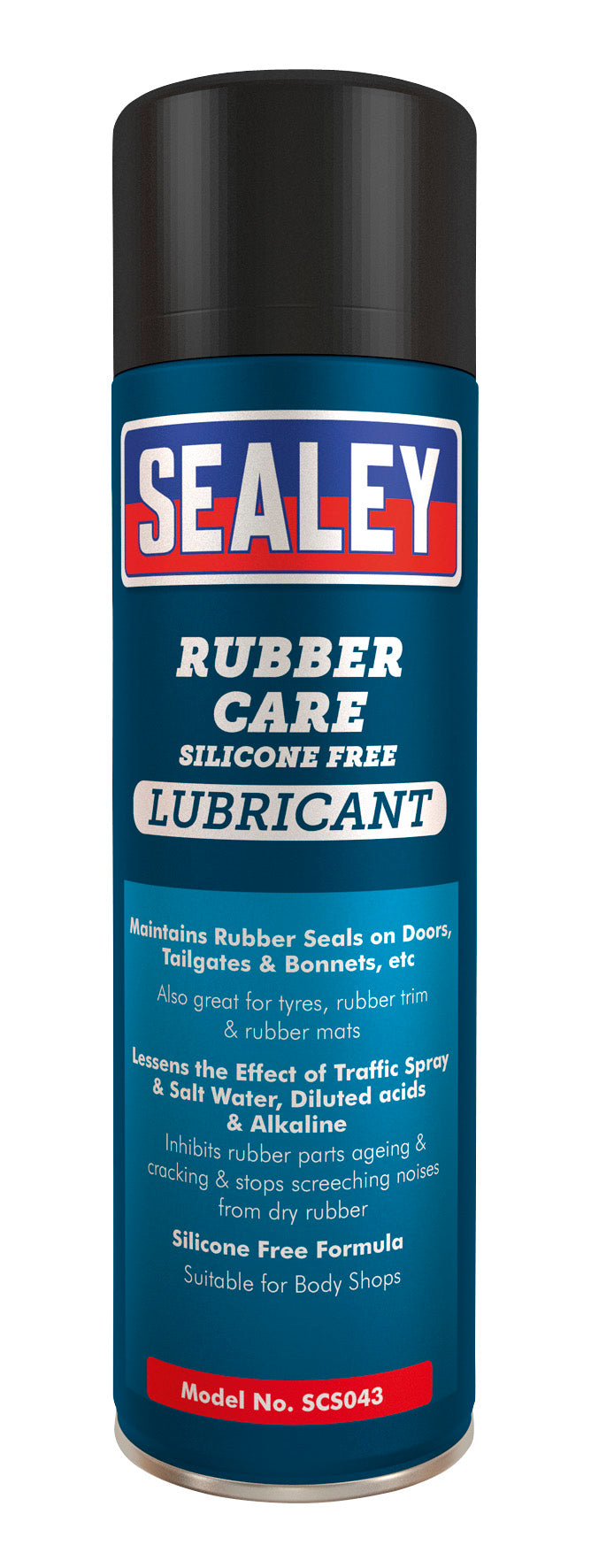 Sealey Rubber Care Silicone-Free Lubricant 500ml Pack of 6 SCS043